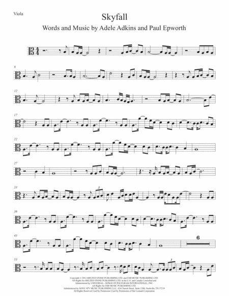 Skyfall (arr. Kevin Busse)