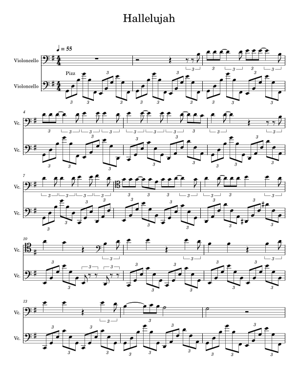 Hallelujah (arr. Tyler Davis)