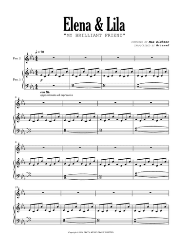 Elena & Lila (arr. Ariazad)