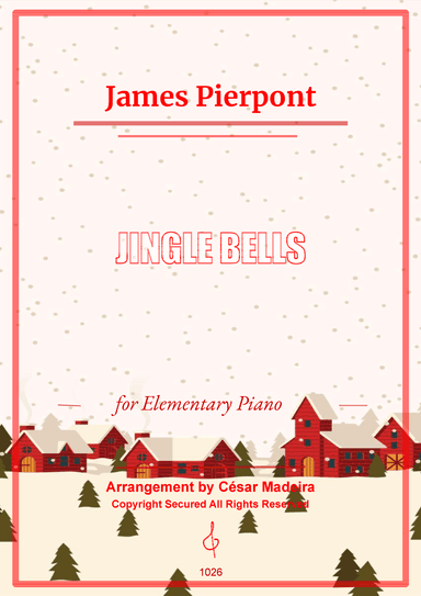 Jingle Bells - Elementary Piano (Full Score) (arr. César Madeira)