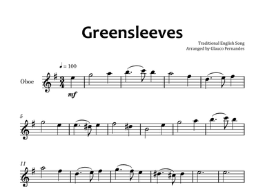 Greensleeves (arr. Glauco Fernandes)