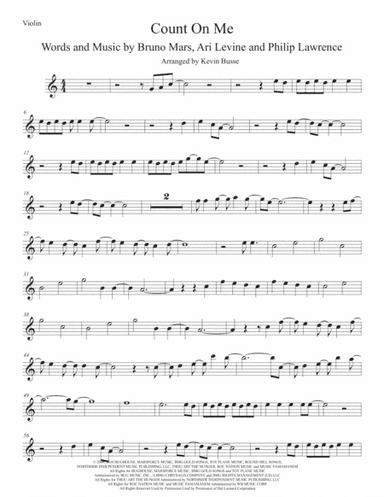 Count On Me (arr. Kevin Busse)
