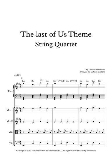 The Last Of Us (arr. Gabriel Eleutério)