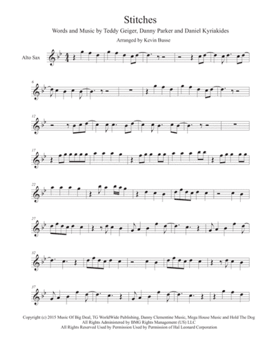 Stitches (arr. Kevin Busse)