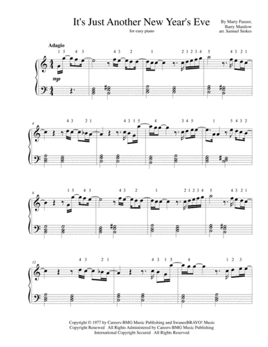 It's Just Another New Year's Eve (arr. Samuel Stokes)