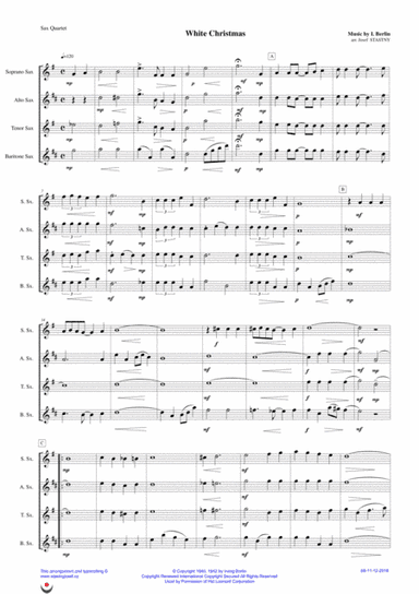 White Christmas (arr. Josef Štastný)