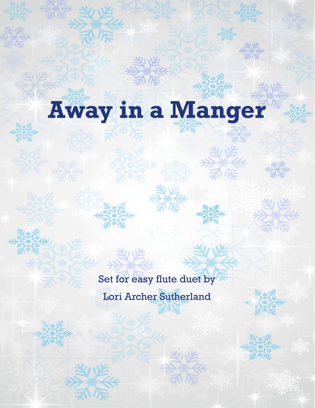 Away in a Manger (arr. Lori Archer Sutherland)