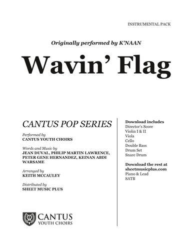 Wavin' Flag (main Version) (arr. Keith McCauley)