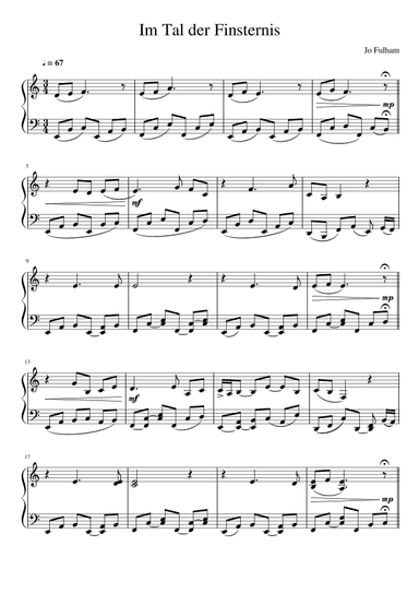 Im Tal der Finsternis