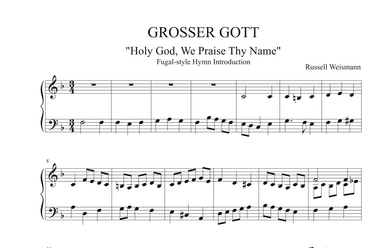 Grosser Gott - Hymn Introduction