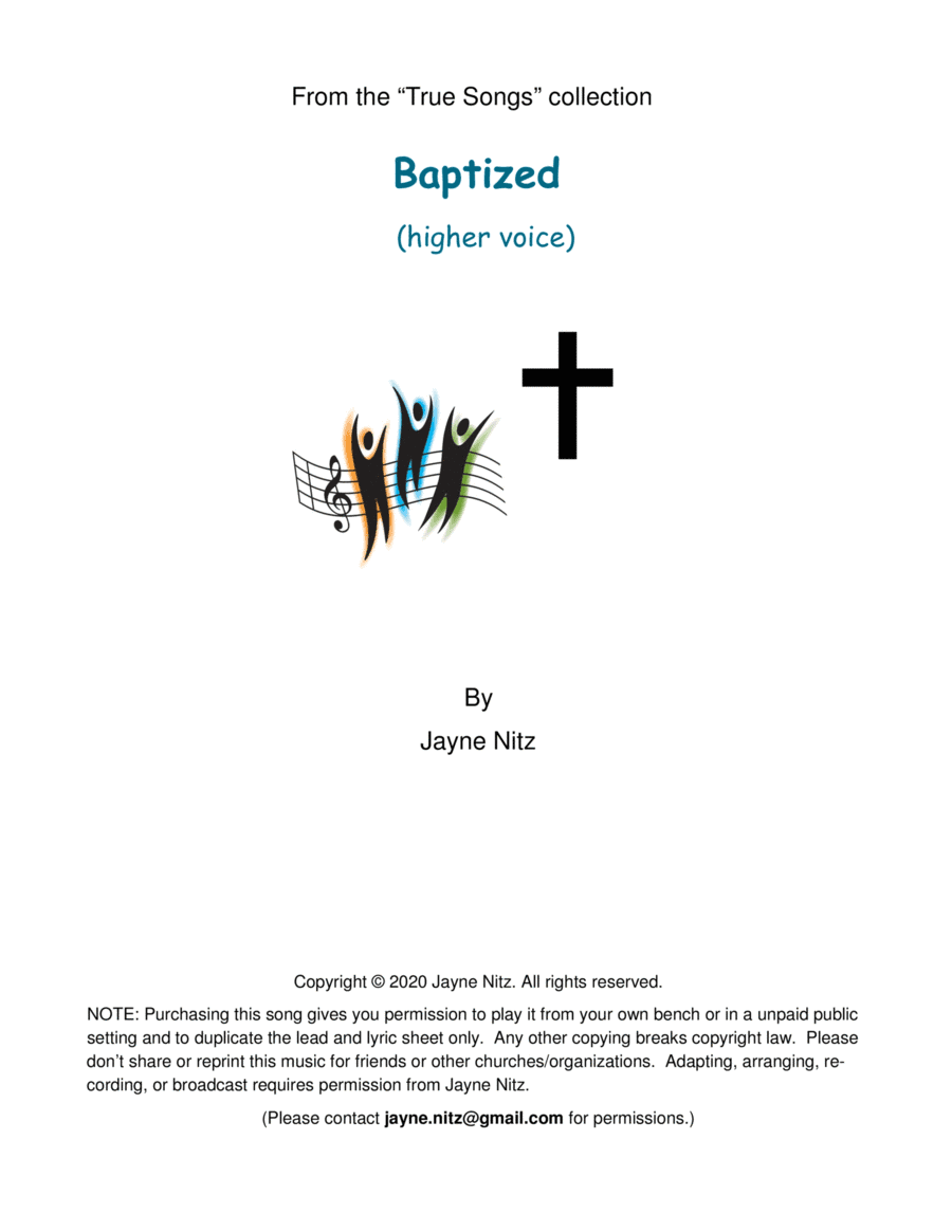 Baptized (high voice)