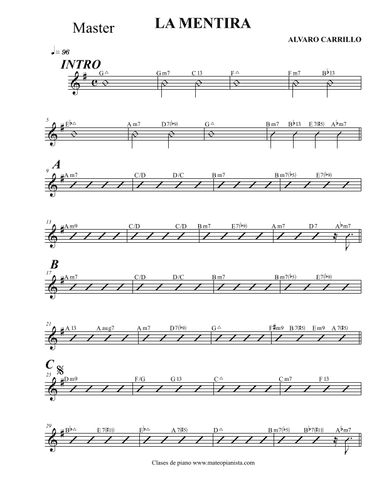 Se Te Olvida (arr. Mateo Aguilar)