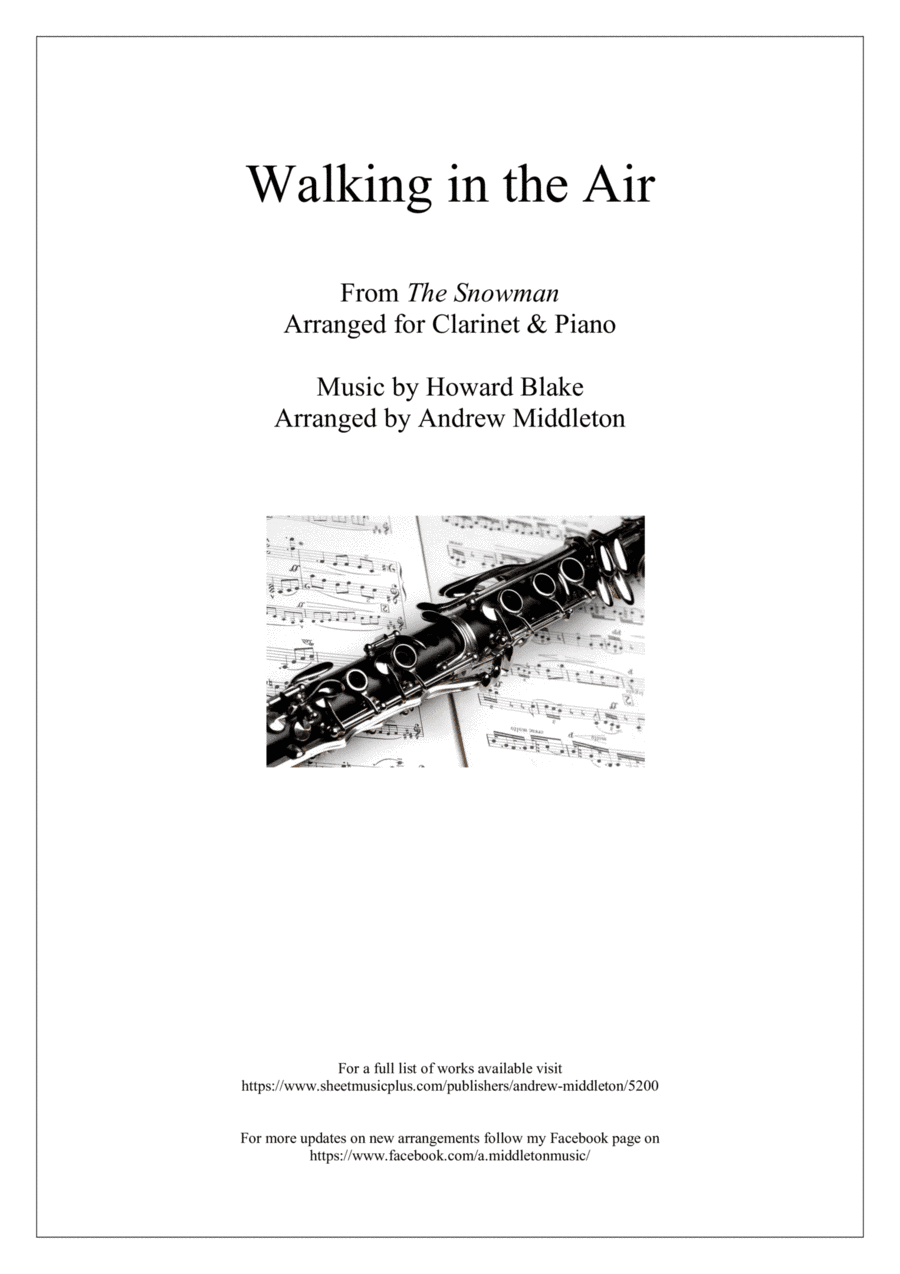 Walking In The Air (arr. Andrew Middleton)
