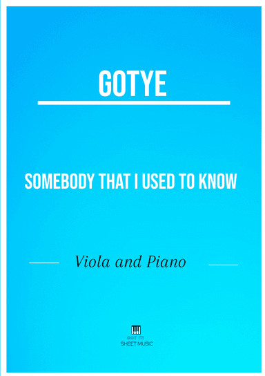 Somebody That I Used To Know (arr. André Laitano)