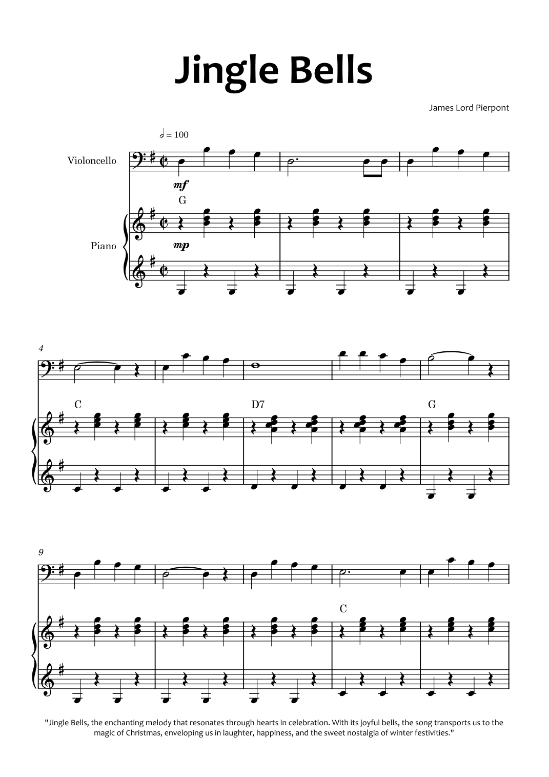 Jingle Bells (arr. Glauco Fernandes)