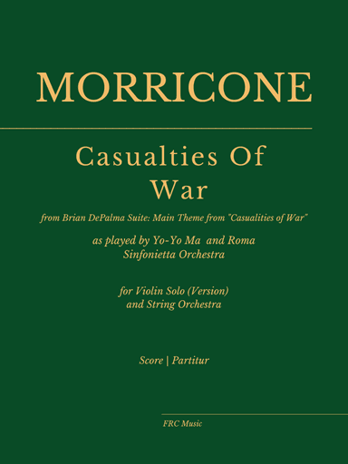 Casualties Of War   -end Title (arr. Flavio Regis Cunha)