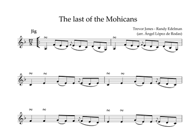 Last Of The Mohicans (main Theme) (arr. Ángel López de Rodas)