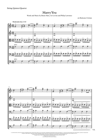 Marry You (arr. Budeanu Cristian)