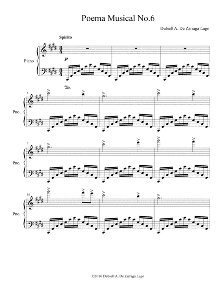 poema musical No.6