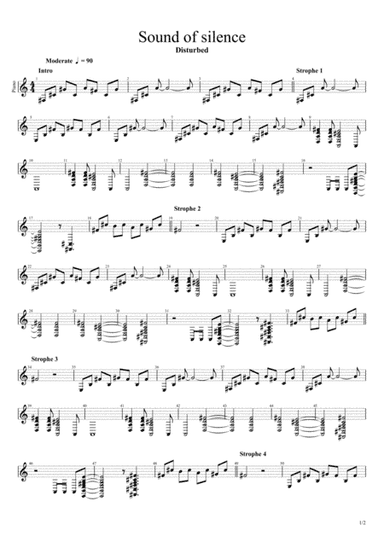 The Sound Of Silence (arr. Hugo Neves)