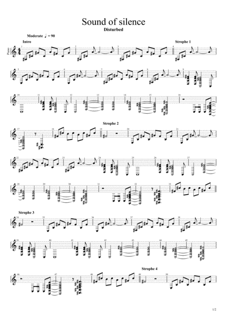 The Sound Of Silence (arr. Hugo Neves)