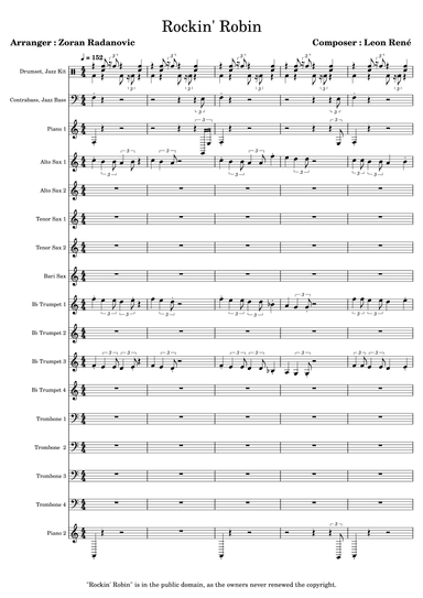 Rockin´ Robin (arr. Zoran Radanovic)