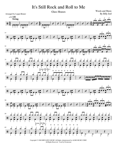 It's Still Rock And Roll To Me (arr. Logan Bruner)