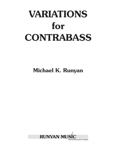 Variations for Contrabass (unaccompanied)