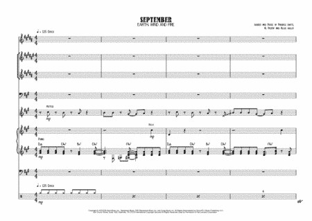 September (arr. Gareth Lieske)