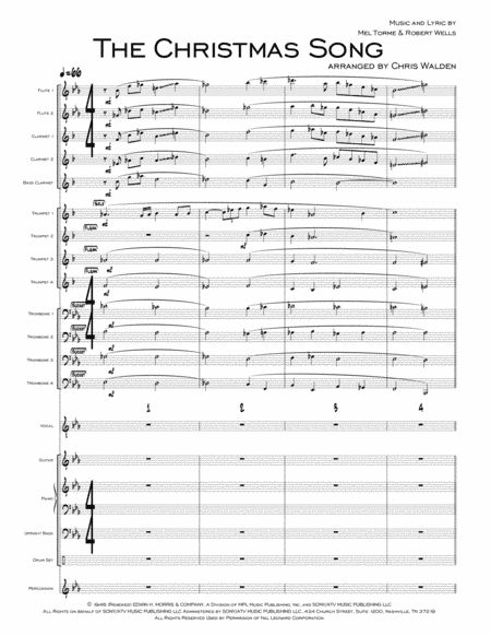 The Christmas Song (Chestnuts Roasting On An Open Fire) (arr. Chris Walden)