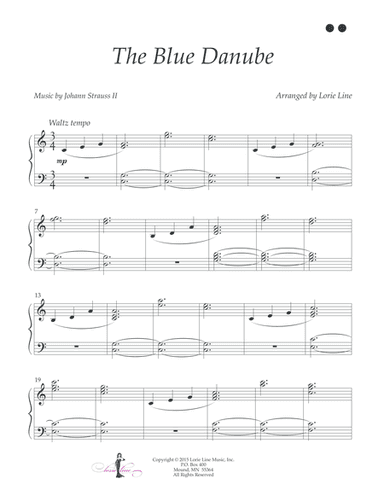 The Blue Danube - EASY! (arr. Lorie Line)