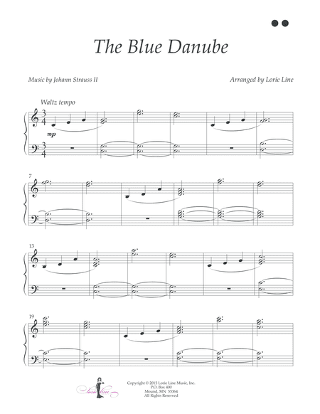 The Blue Danube - EASY! (arr. Lorie Line)