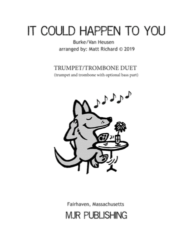 It Could Happen To You (arr. Matt Richard)