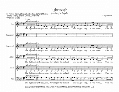 Lightweight (arr. Jon Smith)