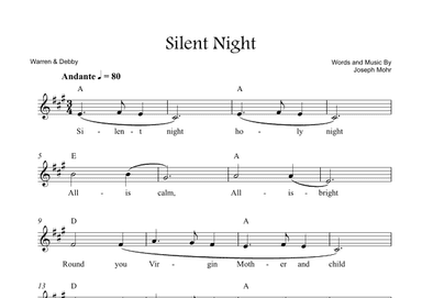 Silent Night (arr. Warren & Debby)