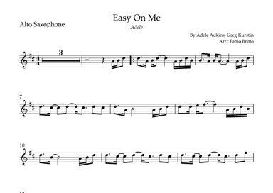 Easy On Me (arr. Fabio Britto)