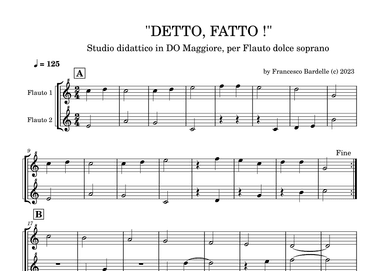 DETTO, FATTO !