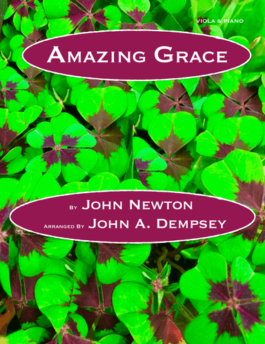 Amazing Grace (Viola and Piano) (arr. John A. Dempsey)