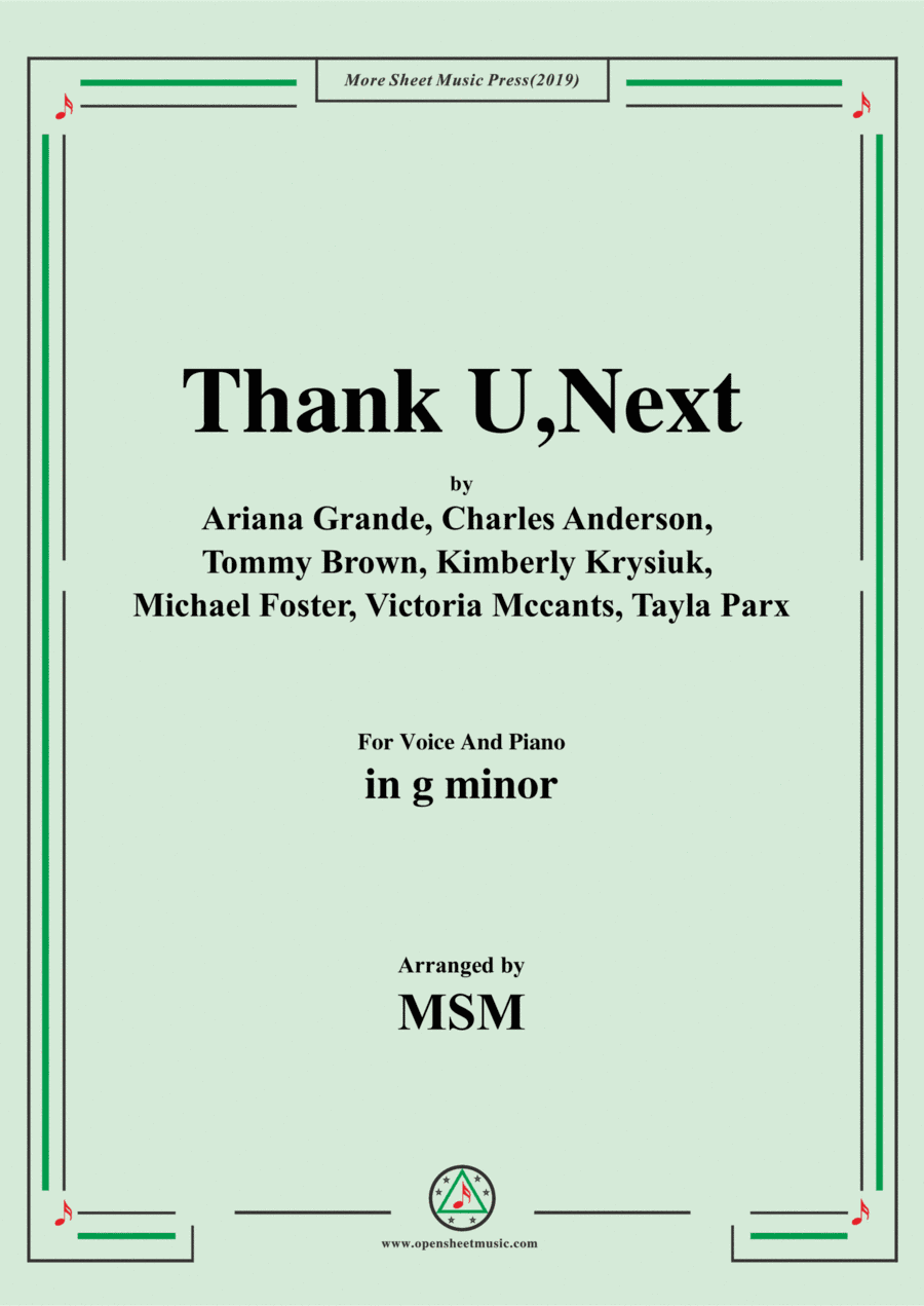 Almost Is Never Enough (arr. Open Cloud)