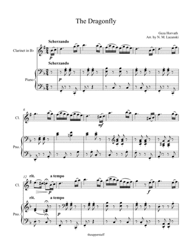 The Dragonfly (arr. Nick Lacanski)