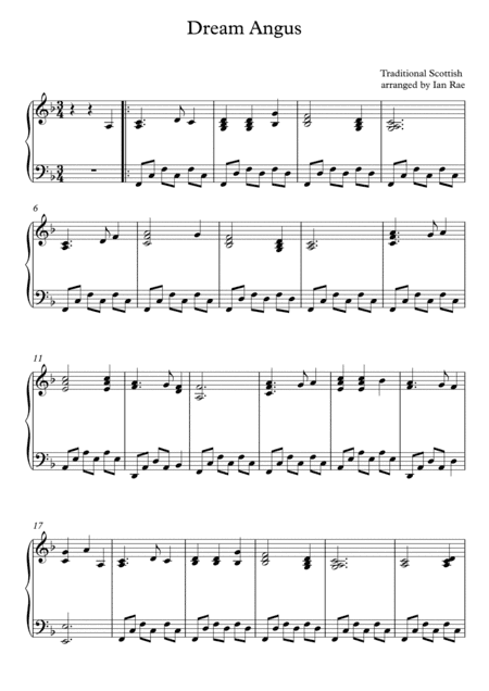 Dream Angus (arr. Ian Rae)