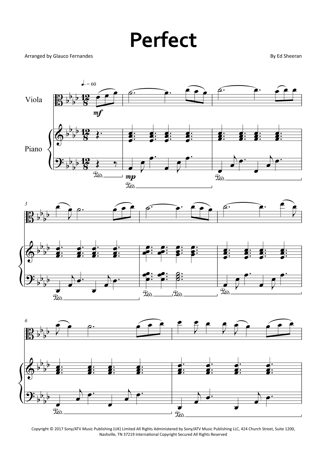 Perfect (arr. Glauco Fernandes)