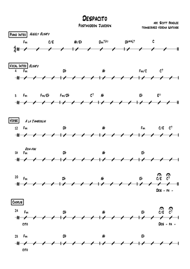 Despacito (arr. V Watkiss)