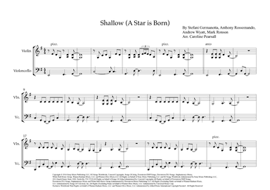 Shallow (arr. Caroline Pearsall)