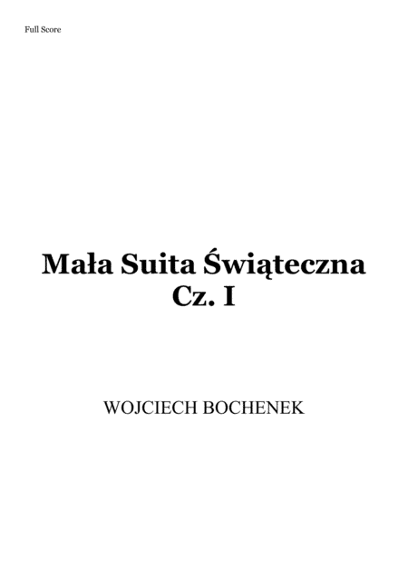 Christmas Suite (Polish) (arr. Wojciech Bochenek)