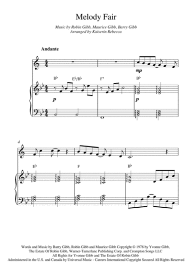 Melody Fair (arr. Kaiserin Rebecca)