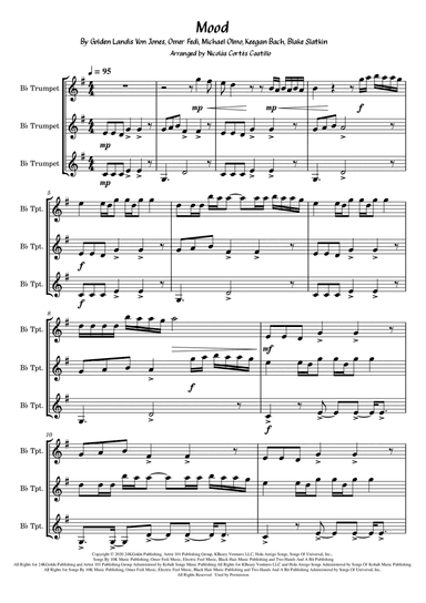 Mood (arr. Nicolás Cortés Castillo)