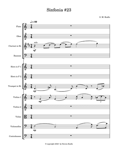 Sinfonia #23