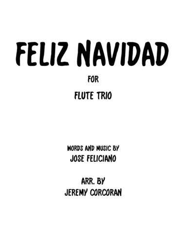 Feliz Navidad (arr. Jeremy Corcoran)