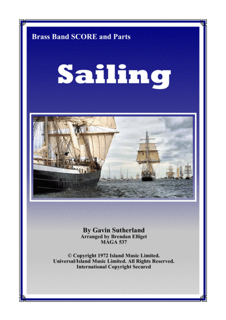 Sailing (arr. Brendan Elliget MAGA 537)